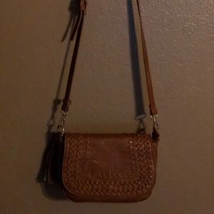 Brown Shoulder Crossbody